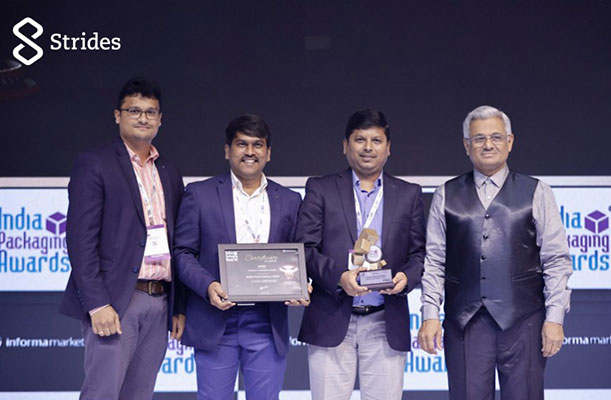 Proud to receive the “Excellence in Sustainable Packaging” Award, recognizing our Packaging Departme