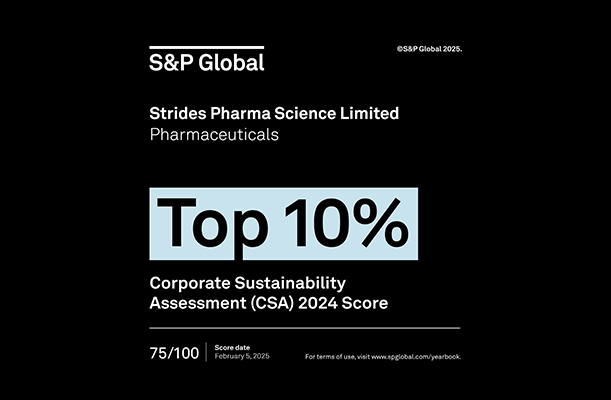 Honoured to achieve Top 10% Global Ranking on S&P Global's 2025 Sustainability Yearbook